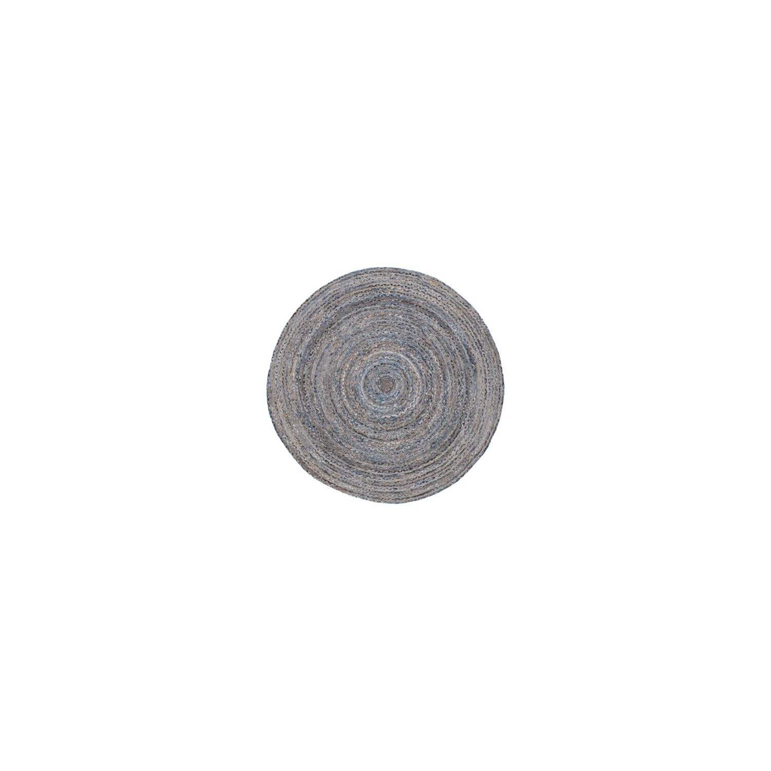 SAFAVIEH Area Rug 4x6 - Cape Cod Collection - Beige & Multi, Handmade Jute & Cotton, Woven Braided Design (CAP202B)