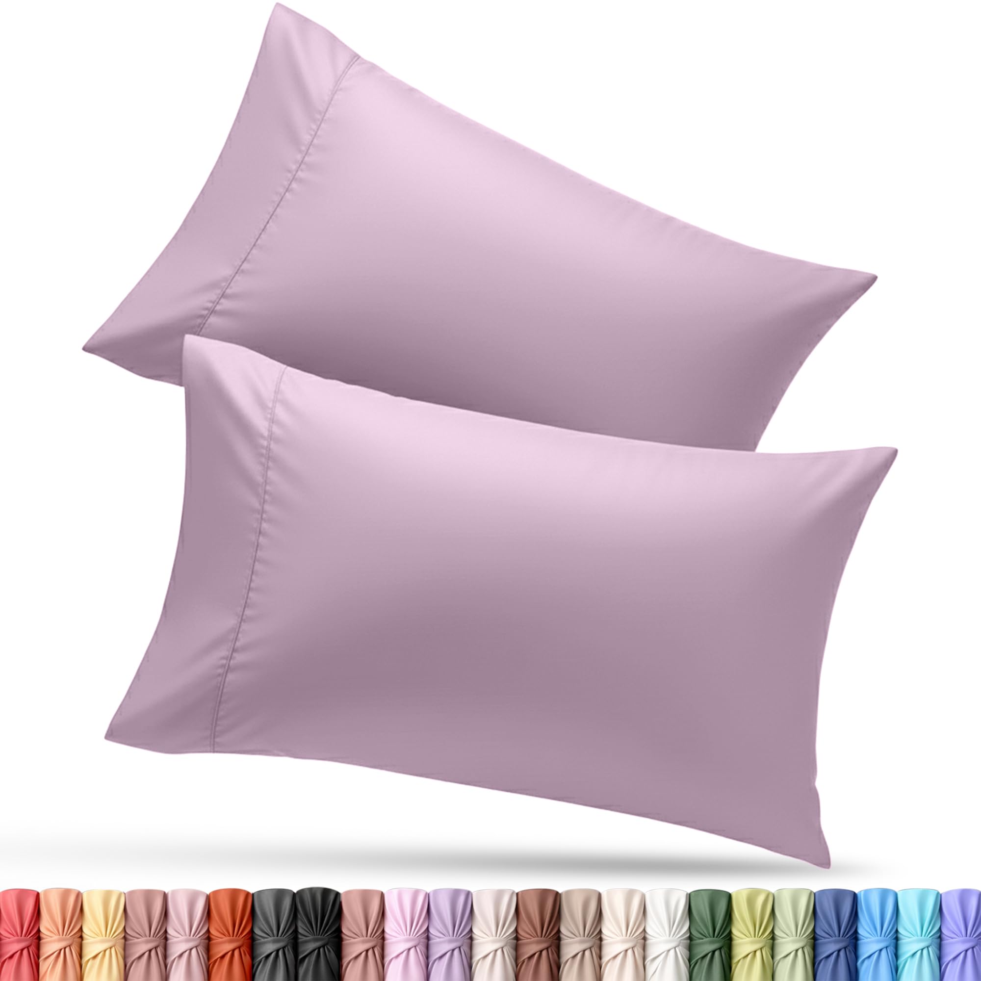 Utopia Bedding King Pillow Cases - 12 Pack - Envelope Closure - Soft Brushed Microfiber Fabric - Shrinkage and Fade Resistant Pillow Covers King Size 20 X 40 Inches (King, White)