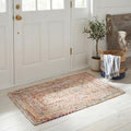 SAFAVIEH Area Rug 8x10 - Cape Cod Collection - Large - Beige & Multi, Handmade Jute & Cotton, Woven Braided Design (CAP202B)