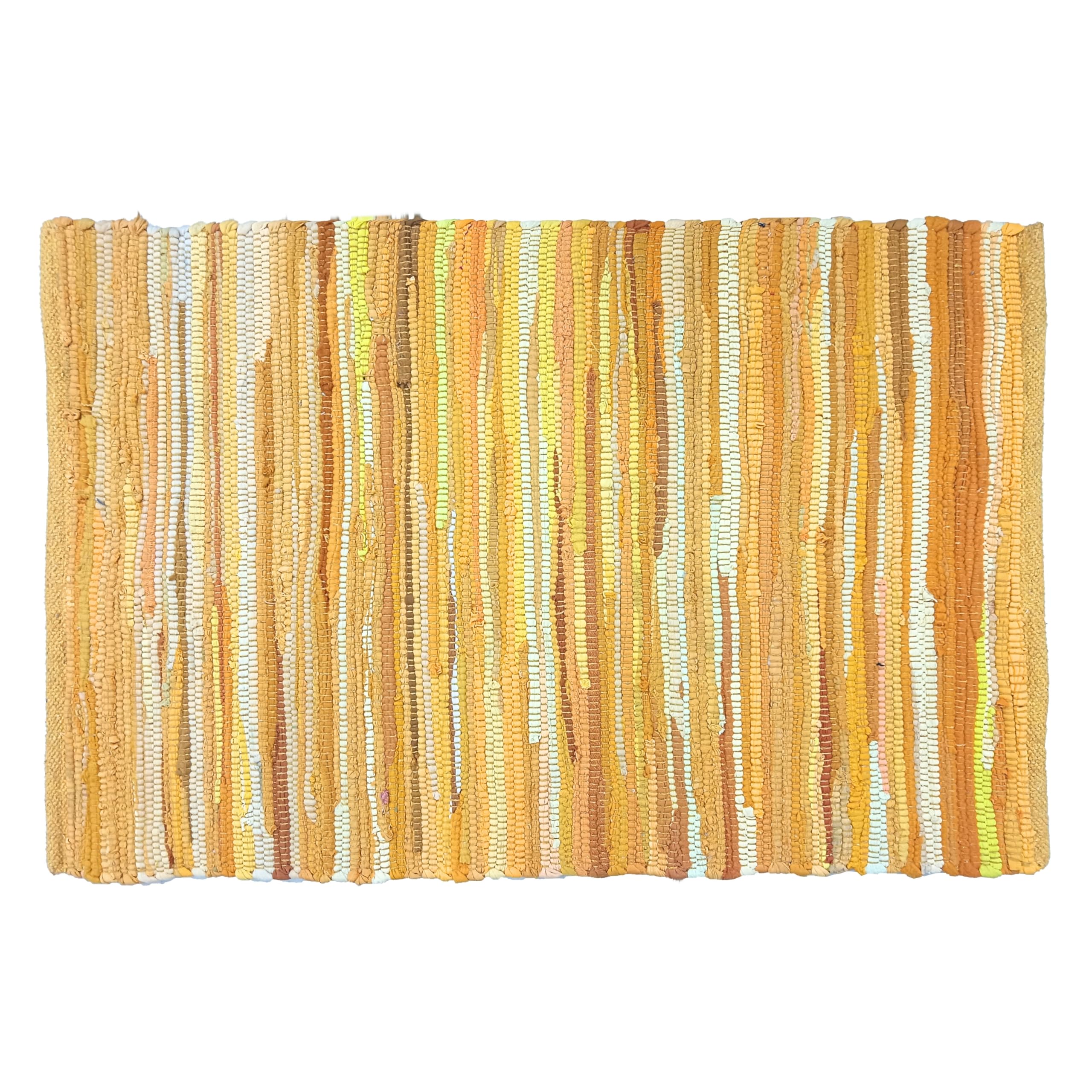 8x10 Multi Handwoven Reversible Cotton Chindi Rag Rug Boho Farmhouse Floor Carpet